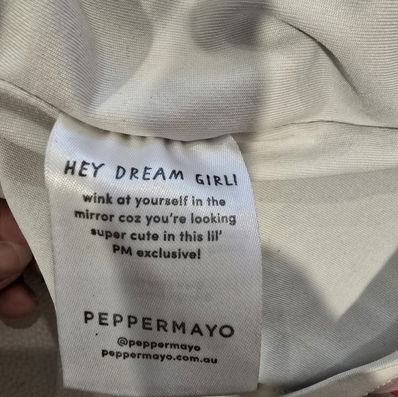 Peppermayo Brazil Print Bright Blue and Orange Bodycon Summer Maxi Dress Size 2 - Picture 6 of 10